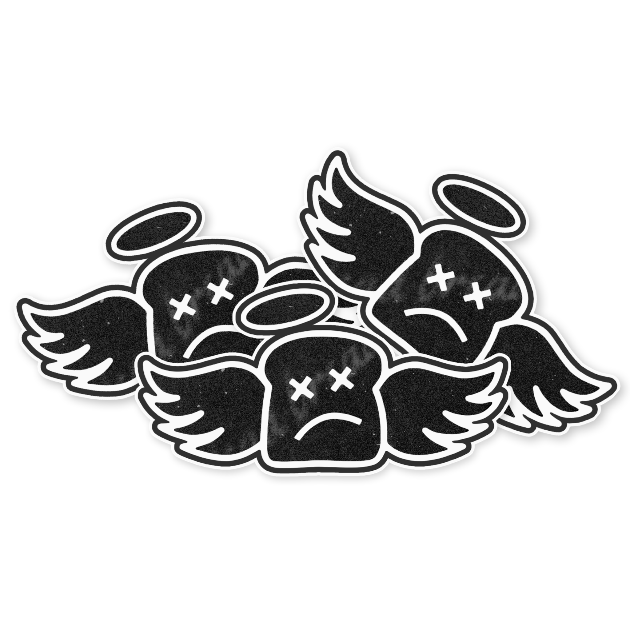 Toasty Pin L.L. TOASTY STICKER | Dead Bread