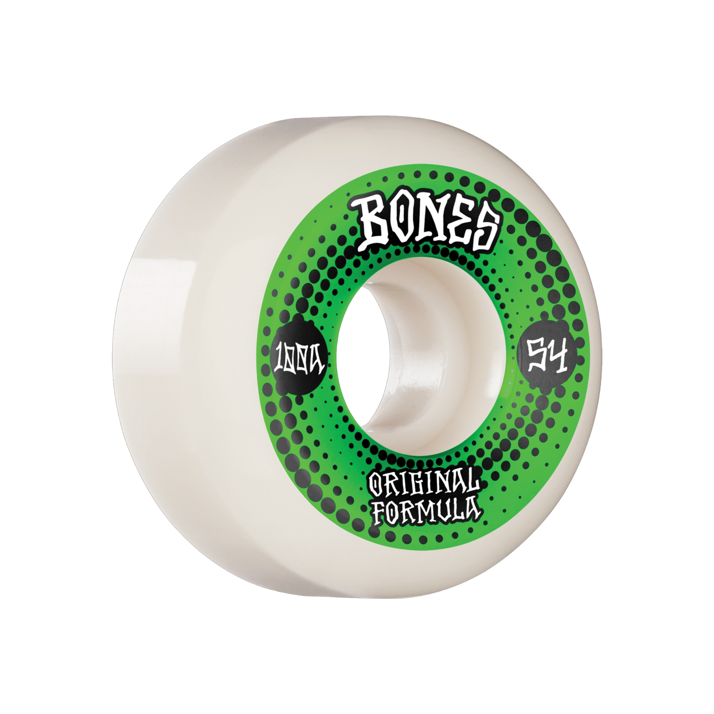 BONES 100'S V5 WHEELS 54MM - WHITE