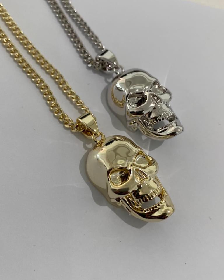 Skull Pendant (Silver)