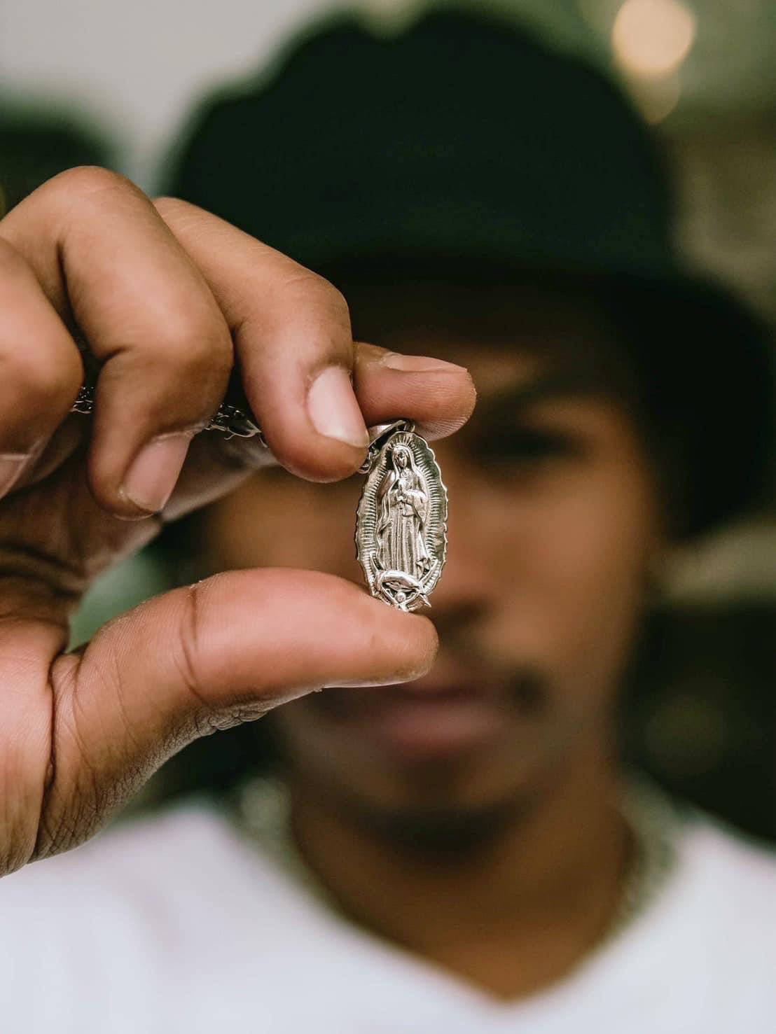 Lady Guadalupe Pendant (Silver)