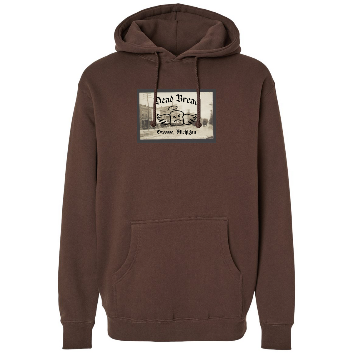 HISTORICS HEAVYWEIGHT HOODIE - BROWN