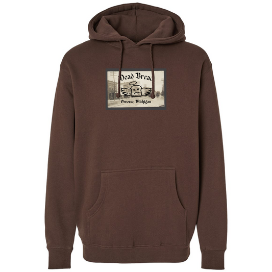 HISTORICS HEAVYWEIGHT HOODIE - BROWN