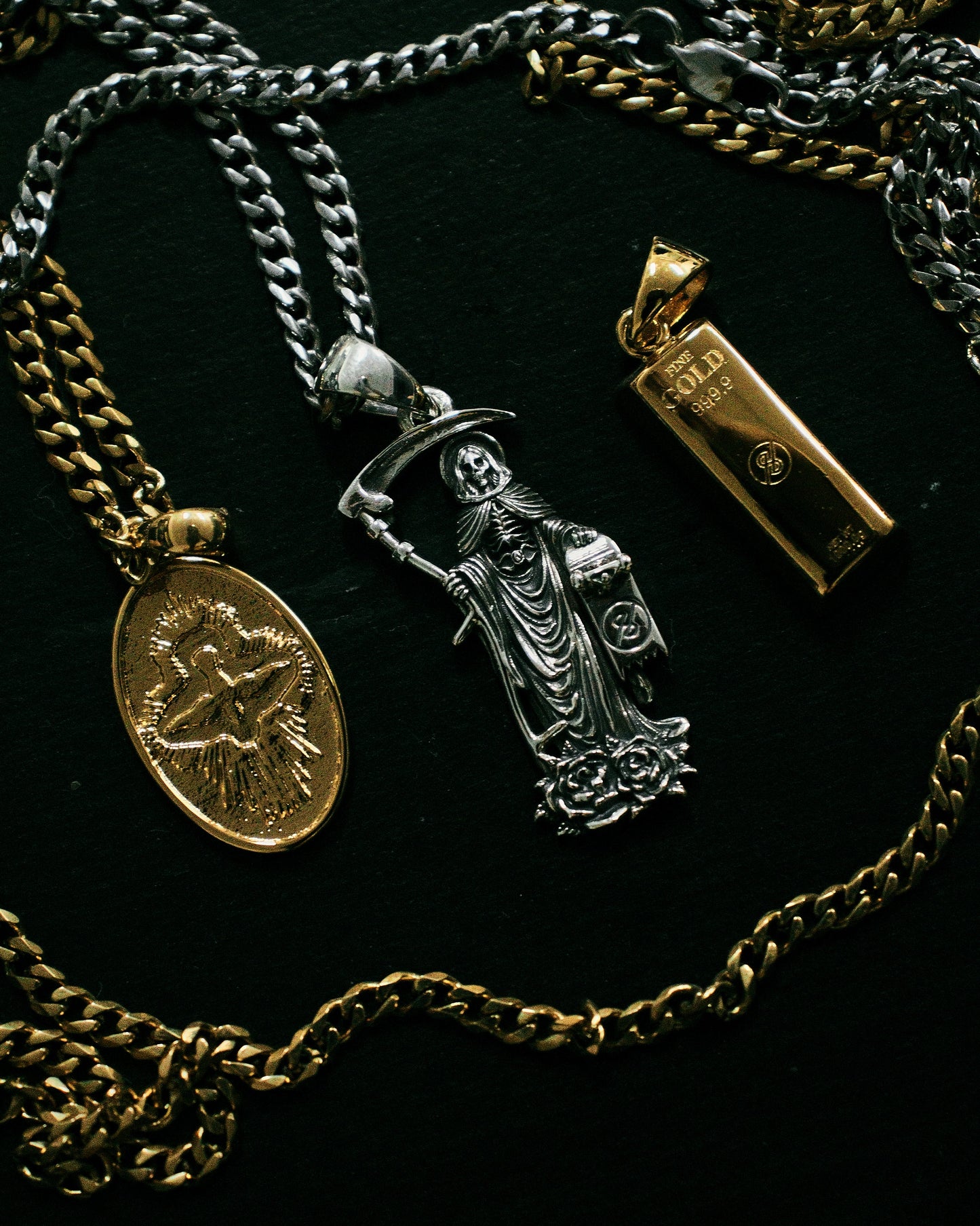 Reaper Pendant (Silver)