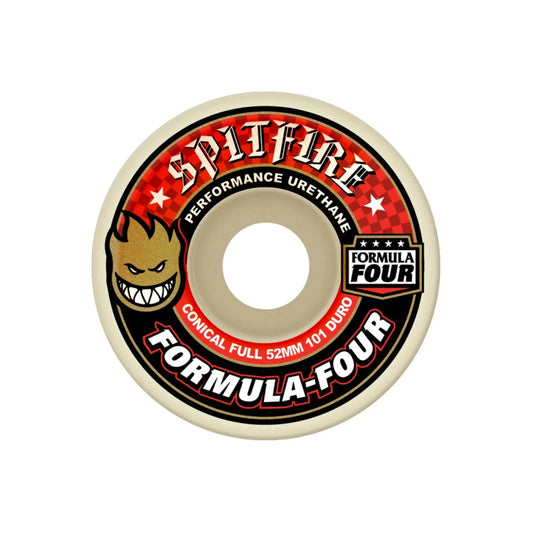 SPITFIRE FORMULA FOUR 101'S FULL CONICAL WHEELS 52MM