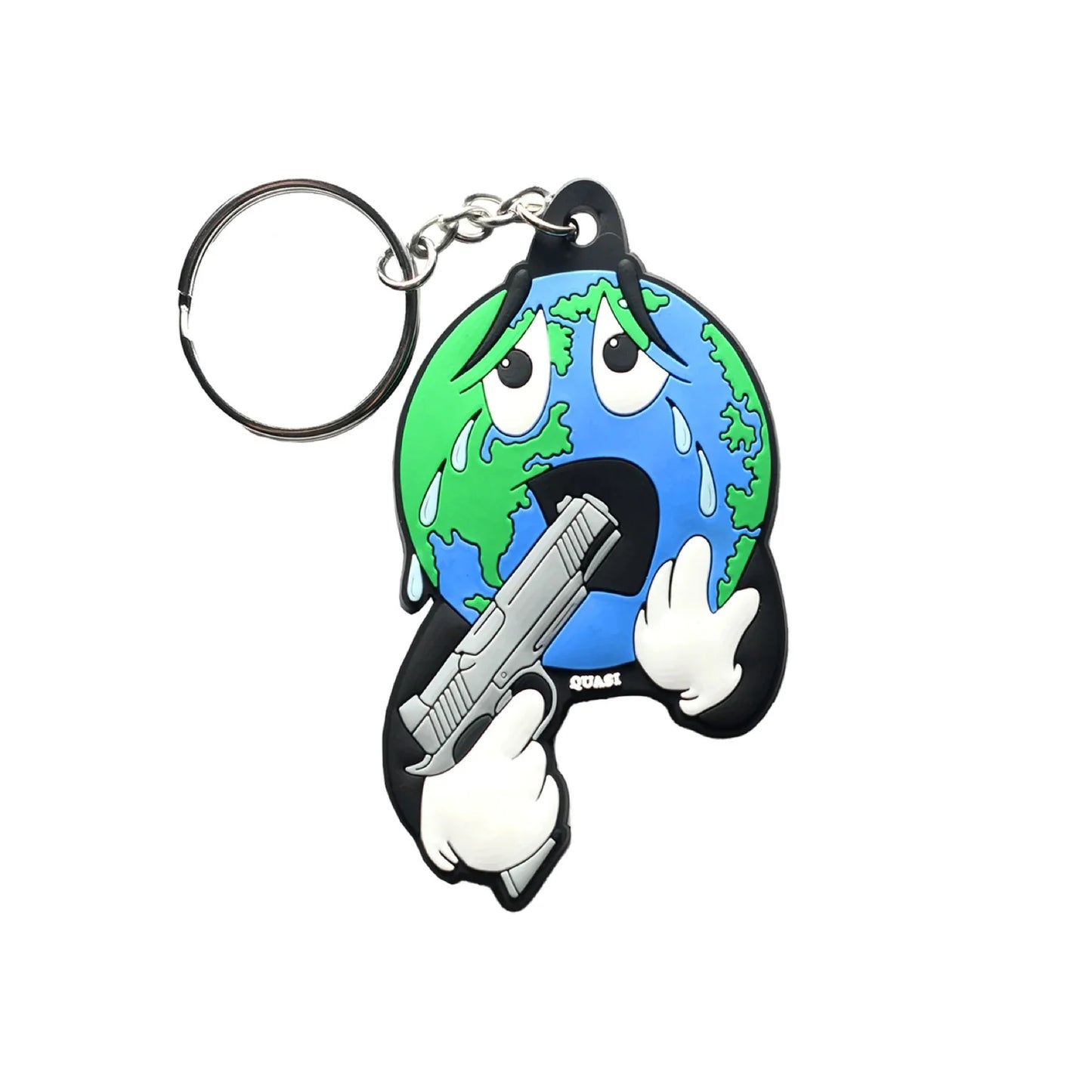 QUASI WORLD KEYCHAIN