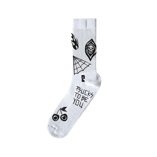 PSOCKADELIC PSUCKS TO BE YOU CREW SOCKS