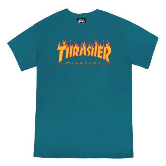 THRASHER FLAMES TEE