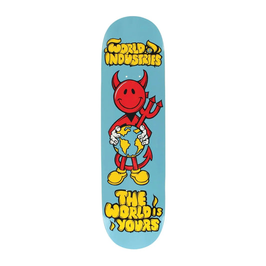 WORLD INDUSTRIES DEVIL MAN THE WORLD IS YOURS 8.38"