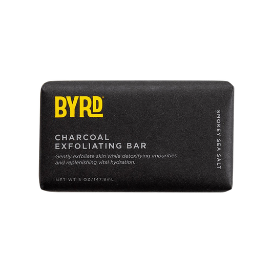 BYRD CHARCOAL EXFOLIATING BAR